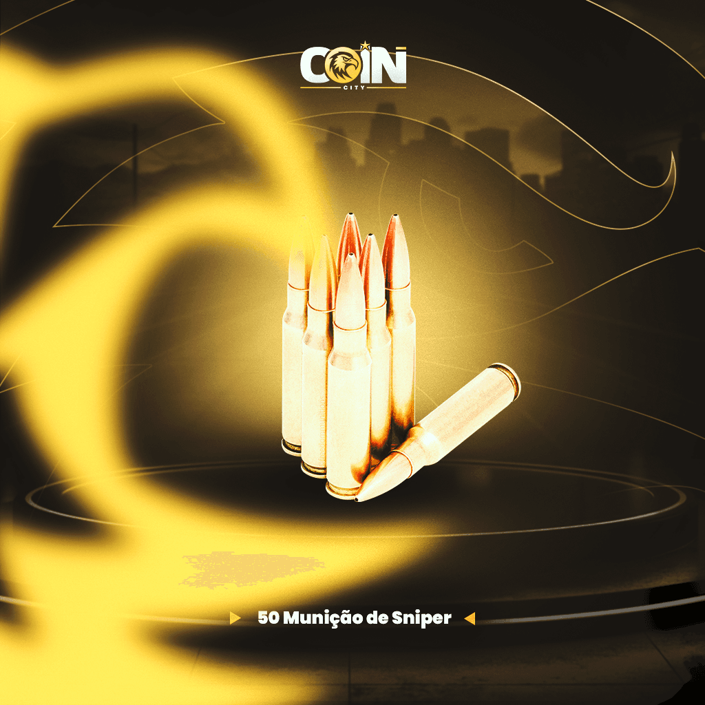 50 Munição de Sniper